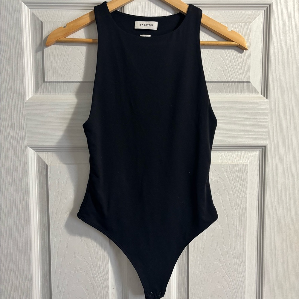 Aritzia Babaton Black Bodysuit
